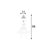disegno tecnico lampada 12v