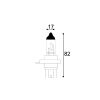 disegno tecnico lampada 12v