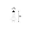 disegno tecnico lampada 12v
