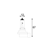 disegno tecnico lampada 12v