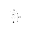 disegno tecnico lampada 12v