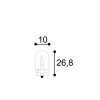 disegno tecnico lampada alogena 12v