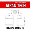 BATTERIA JAPAN 45 SX GRANDI