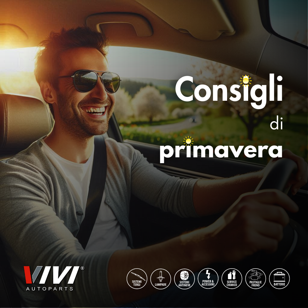 man driving his car in a beautiful sunny weather (PICTURE GENERATED BY AI)