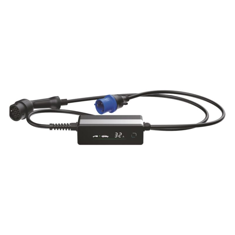 Caricatore Portatile EV | 7,4kWh | Industrial Plug a Tipo 2
